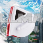 Двусторонняя магнитная щетка для мытья окон Double Faced Glass Wiper УГЛОВАЯ